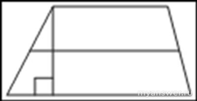 Как решить: Основания трапеции равны 8 и 18, а высота равна 5?