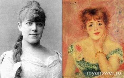 Чем привлекла Ренуара Жанна Самари? Как относился художник к своей модели?