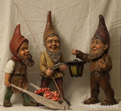 Как появились садовые скульптуры гномов?