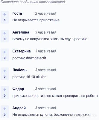 Почему не работает Ростикс сегодня 16 октября 2024г приложение и сайт?