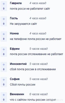 Почему не работает Почта России 15-16 октября 2024, приложение и сайт?