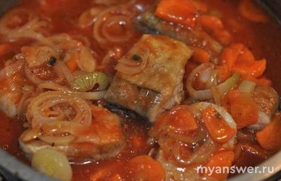 Рыба во время тушения разъехалась, как исправить?