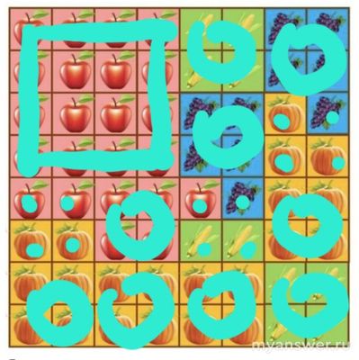 Как ответить: на квадратном поле 8х8 растут сельскохозяйственные культуры?