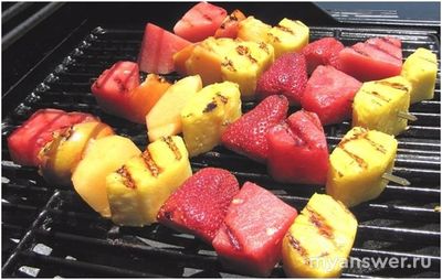 Что приготовить на сладкое, на десерт на электрогриле в домашних условиях?