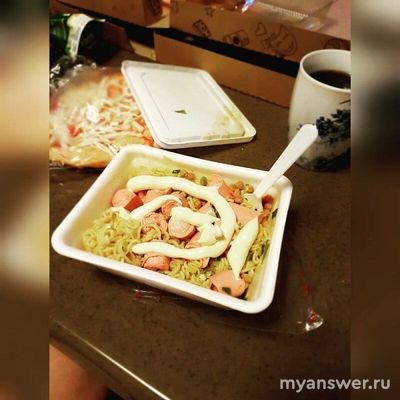 Почему холостяки питаются лапшой быстрого приготовления и консервами?