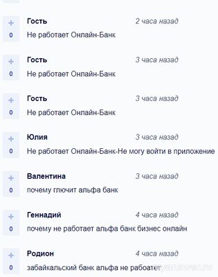 Не работает Альфа-Банк Онлайн 26 сентября 2024, почему, что делать (см.)?