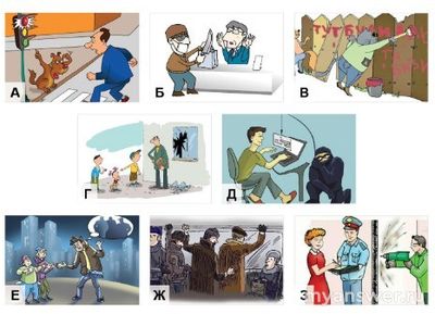 Как разделить изображения на две группы: А. красный светофор, собака (рис)?