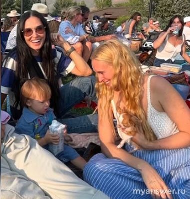 Как зовут внучку Деми Мур, рост, вес, где смотреть фото?