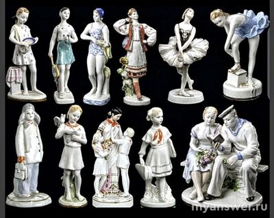 Как оценить фарфоровые статуэтки времён СССР?