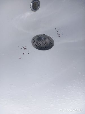 Почему в кране куски ржавчины?