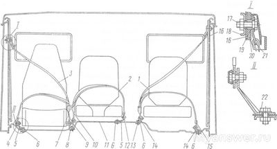 Пассажирские места грузовика оба оборудуются ремнями безопасности или нет?