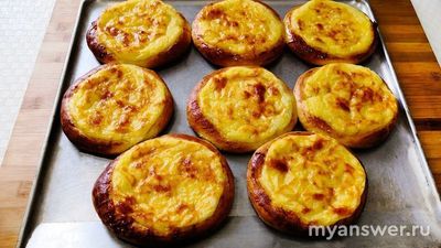 Как приготовить булочки "шанежки"?