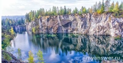 Что добывали в Рускеальских пещерах для строительства Исаакиевского собора?