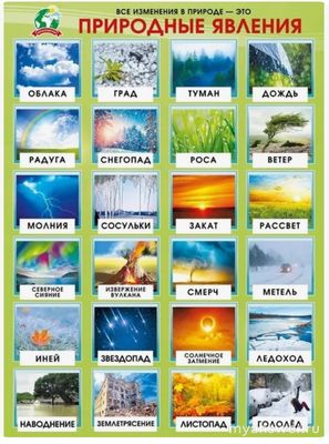 Окружающий мир. Как привести примеры: а)тел; б)веществ; в) явлений природы?