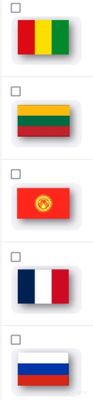 Как по флагам определить страны – члены ОДКБ (см)?