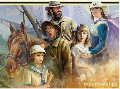 Дети капитана Гранта, Жюль Верн, как очерчены образы Паганеля и Олбинета?