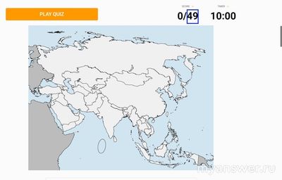 Сколько стран в Азии?