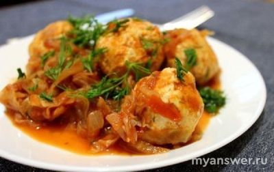 Фрикадельки с кислой капустой - чье национальное блюдо?