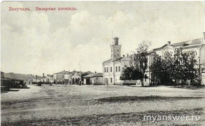 Где расположена пожарная каланча в Воронежской области (см. фото)?