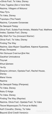 Что за музыка звучит в мультфильме "Моана 2" (Moana 2)"?