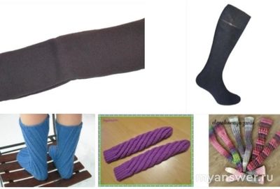 Как в прошлом веке в Пермском крае называли шерстяные чулки вязаные?