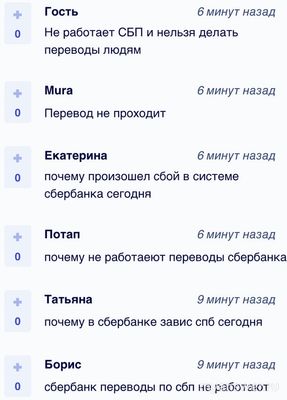 Не работает СберБанк Онлайн 23 января 2025, что за сбой?
