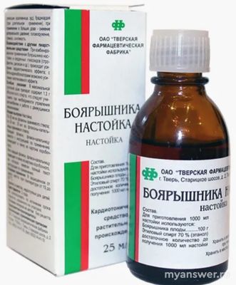 Зачем в аптеках продают настойку боярышника?