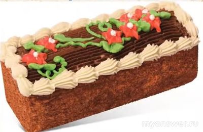 Ка назывался популярный в СССР бисквитно-масляный десерт в виде кирпичика?