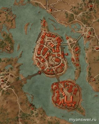 Какая численность населения в Оксенфурте в Ведьмак 3?