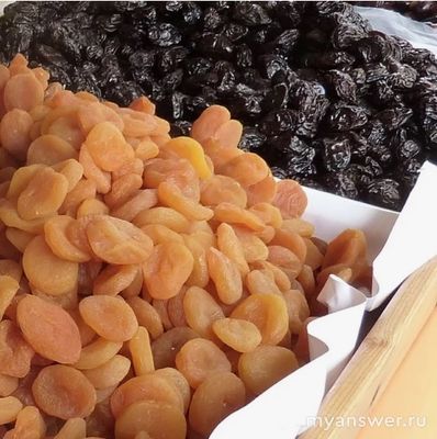 Как решить: Покупатель взял полкилограмма кураги и полкилограмма (см)?