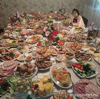 Что будет, если в сочельник на стол не поставить 12 блюд?