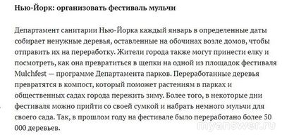 Во что превращаются переработанные елочки?