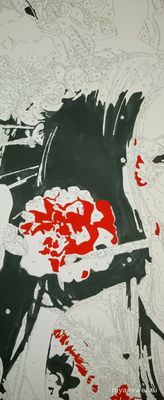 Какой вид акриловых красок используется для японской живописи?