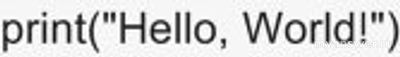 На каком языке написан код: print ("Hello, World!")?