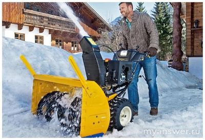 Почему в УК нет снегоуборочной техники?