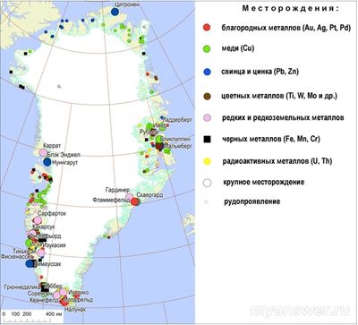 Какая площадь население, плотность, экономика Гренландии?