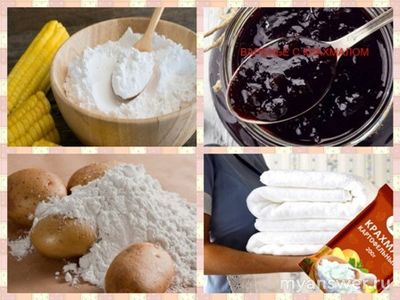 Вопрос про крахмал, как его используют в приготовлении пищи?